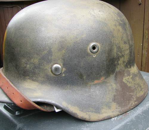 Repainted M40 DD helmet