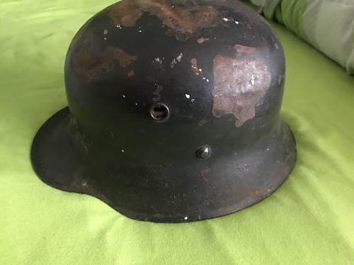 M27 Himmler helmet with special liner