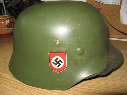 Fake German Steel helmets