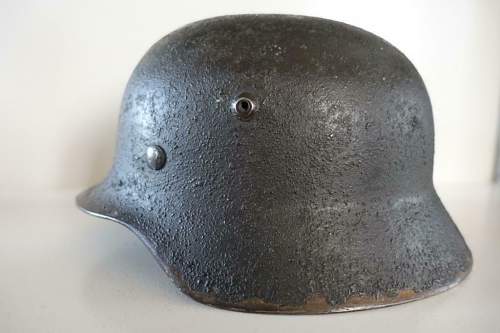 Real M40 Qeust helmet? Kriegsmarine?