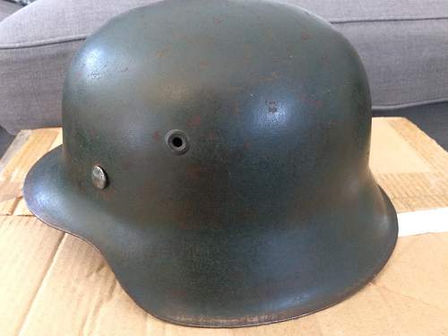 M42 Stahlhelm Heer? SS? Real or fake?