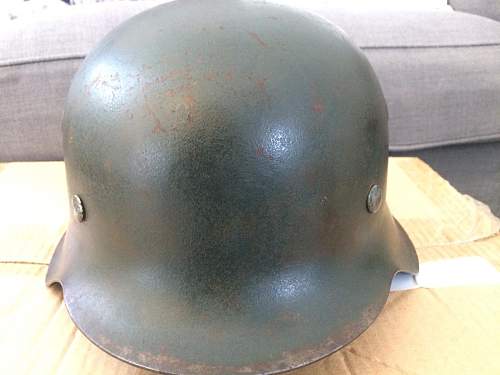 M42 Stahlhelm Heer? SS? Real or fake?