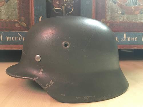 M40 Steel Helmet - Original Shell?