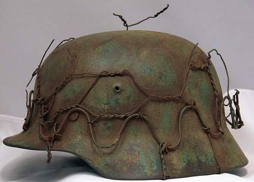 M35 Re-issue wire helmet