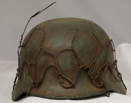 M35 Re-issue wire helmet