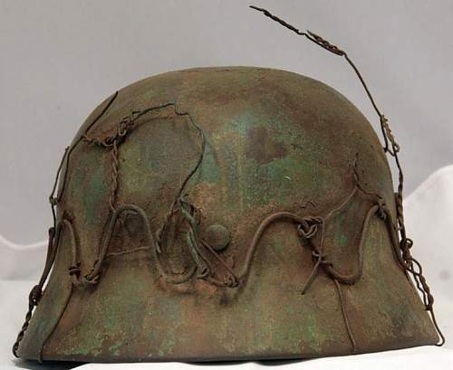 M35 Re-issue wire helmet