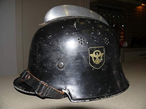 Firemans Aluminium Parade Helmet