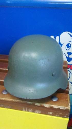 Is this real M42 stahlhelm?