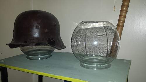 Ideas for helmet stands.