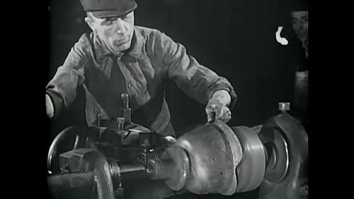 German helmets made into pots and pans