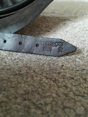 Good chinstrap? Wallisch&amp;Co. Wien 1942