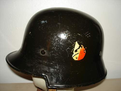 Early Fire Police Helmet