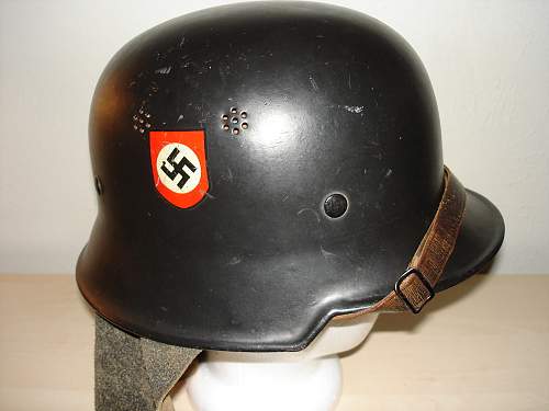 Early Fire Police Helmet