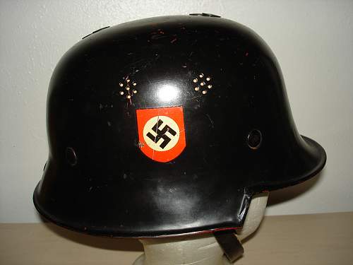 Early Fire Police Helmet