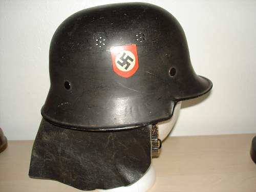 Early Fire Police Helmet