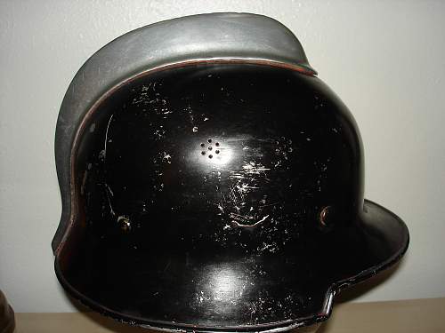 Early Fire Police Helmet