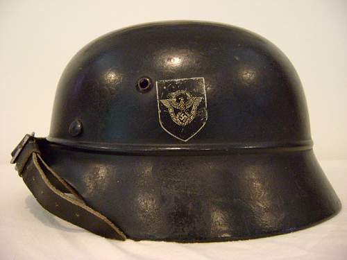 M40 beaded helmet, restauration question