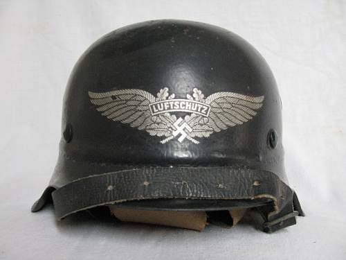 M40 beaded helmet, restauration question