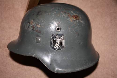 Fake German Steel helmets