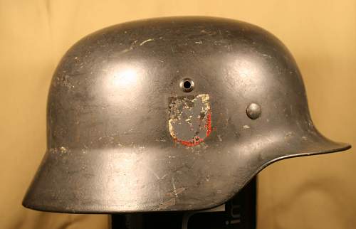 luftwaffe helmet is it a fake or what?