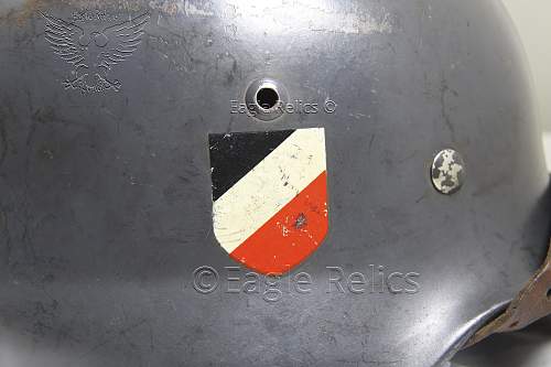 Stahlhelm M35 Luftwaffe DD Parade Helmet
