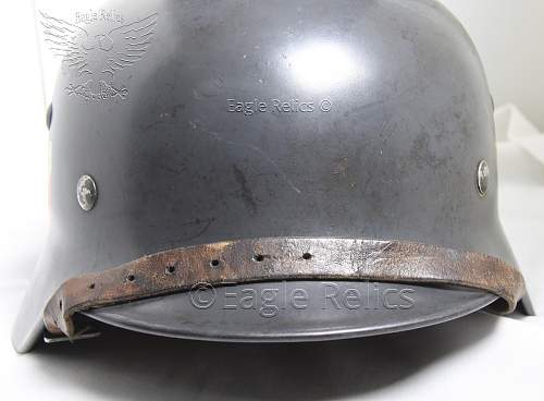 Stahlhelm M35 Luftwaffe DD Parade Helmet