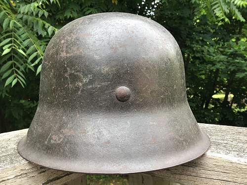 M42 Single Decal RAD Helmet