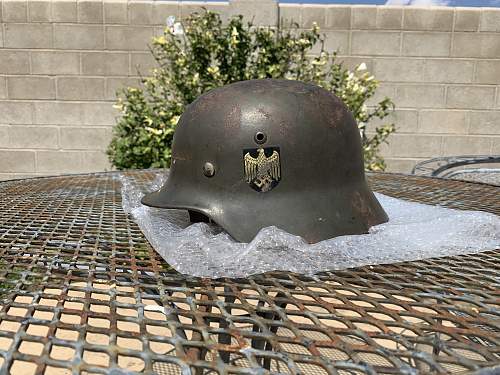 EX M35 DD Heer Helmet