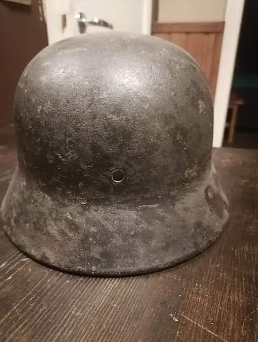 Q64 DN524 Marked German Helmet?