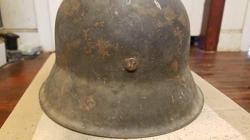 My M42 Helmet from a garage