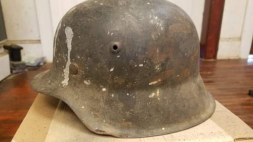 My M42 Helmet from a garage