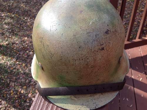 M42 SD Luftwaffe Camouflaged Helmet