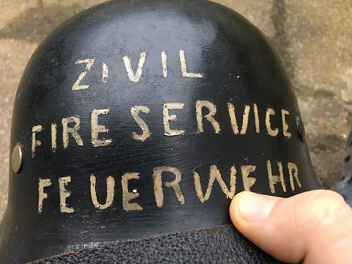 &quot;Zivil Fire Service / Feuerwehr&quot; M34