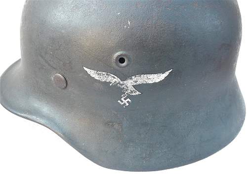 Luftwaffe helmet M40 original???