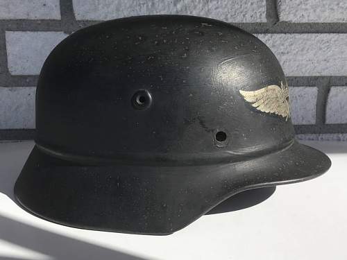 WW2 German helmet