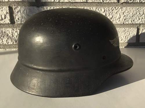 WW2 German helmet