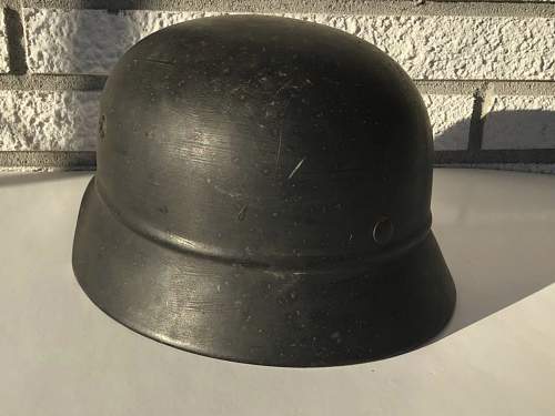 WW2 German helmet