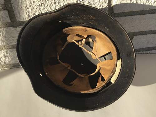 WW2 German helmet