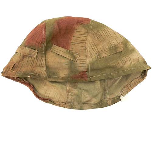 Cover helmet camo tan and water