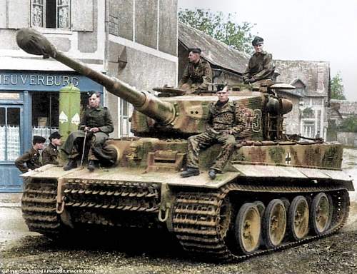 The German camo helmet