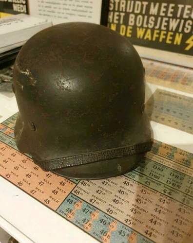 Multiple helmets M42 and M35