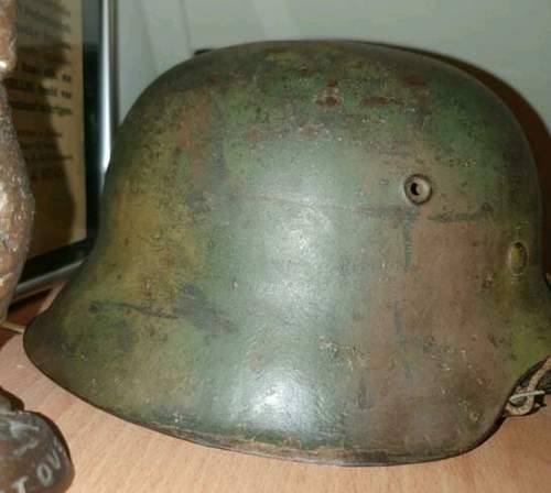 Multiple helmets M42 and M35