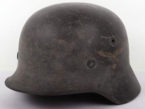 M40 sd luftwaffe helmet for opinions please.