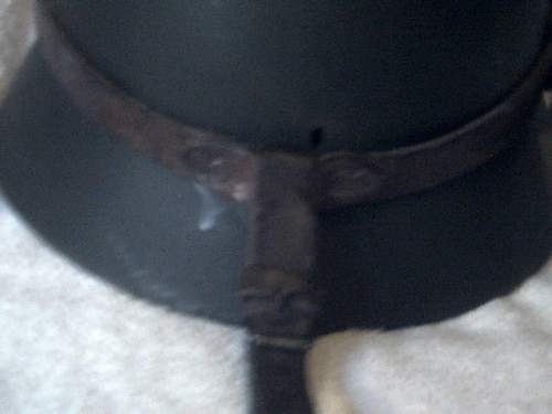 Stahlhelm Leather Retaining Strap/Harness...