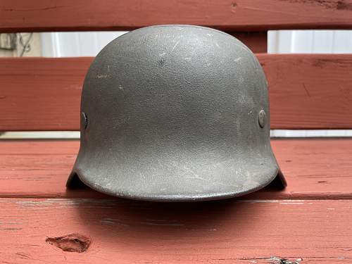 M35 SE64 Kriegsmarine Drivers Helmet #4831