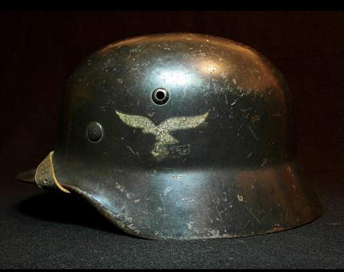 M35 Luftwaffe Helmet authentication Help is it real or fake? value?