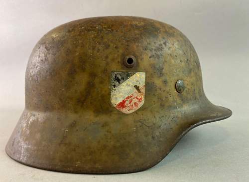 M35 dd camo luftwaffe helmet