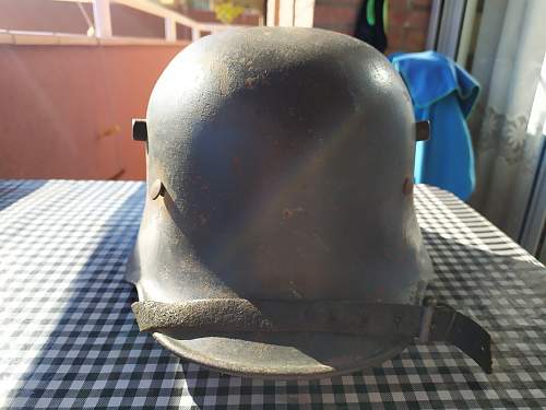 converted m17 helmet