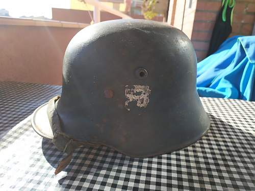 converted m17 helmet