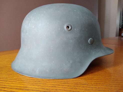 My first German helmet